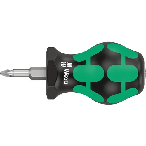 Отвертка WERA 355 PZ, PZ1 длина стержня 25мм [we-008853]