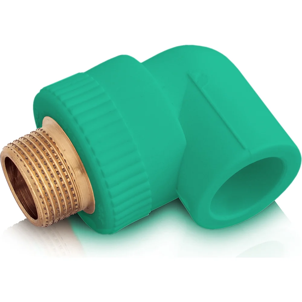 Комбинированный полипропиленовый уголок Blue Ocean PPRF/ET90E G -25x3/4