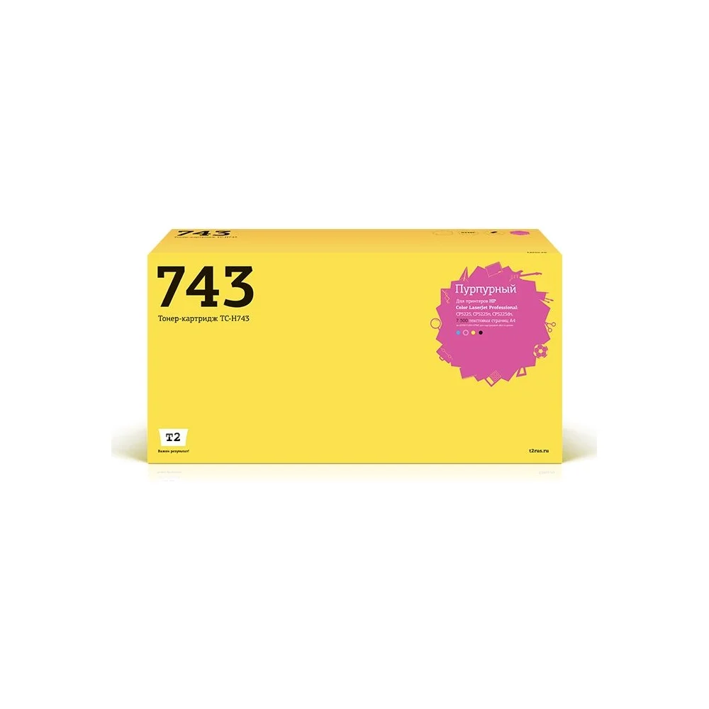 Картридж для HP CLJ Professional CP5225 5225n 5225dn T2 TC-H743