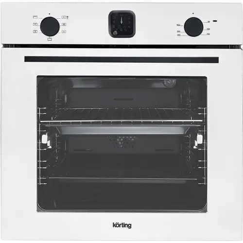 Духовой шкаф электрический Korting OKB 4701 CNRW, 69л, дверца с 3 стеклами, белый