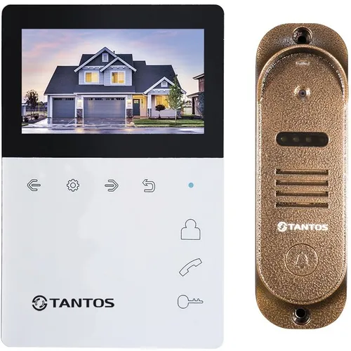 Комплект домофона TANTOS Emmi Kit, белый [00-00305903]