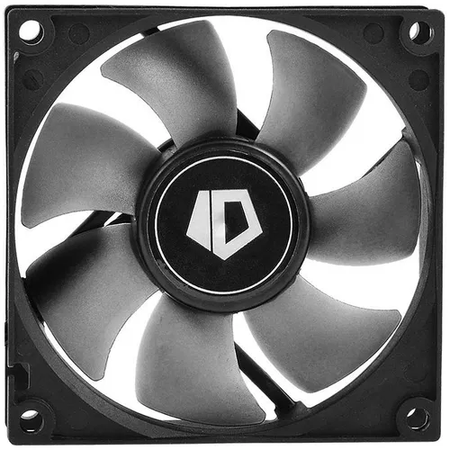 Вентилятор ID-COOLING NO-8025-SD 80мм, 3-pin, 2000об/мин, 21 дБ, черный, Ret