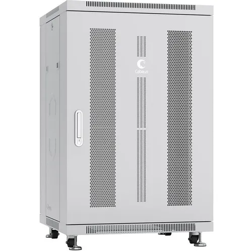 Шкаф коммутационный CABEUS ND-05C-18U60/60 напольный, перфорированная передняя дверь, 18U, 600x988x600 мм
