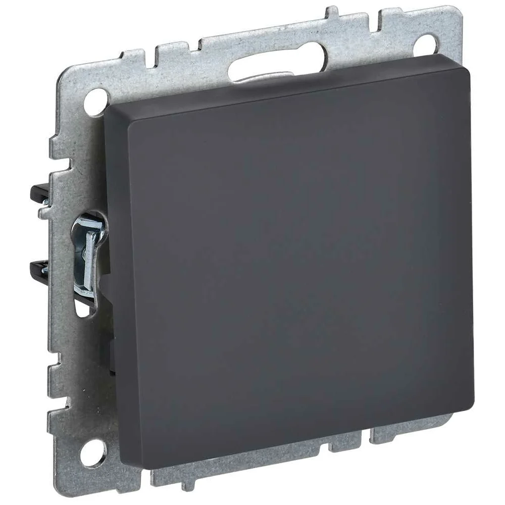 Проходной одноклавишный выключатель IEK Brite вс10-1-6-брг BR-V12-0-10-K53