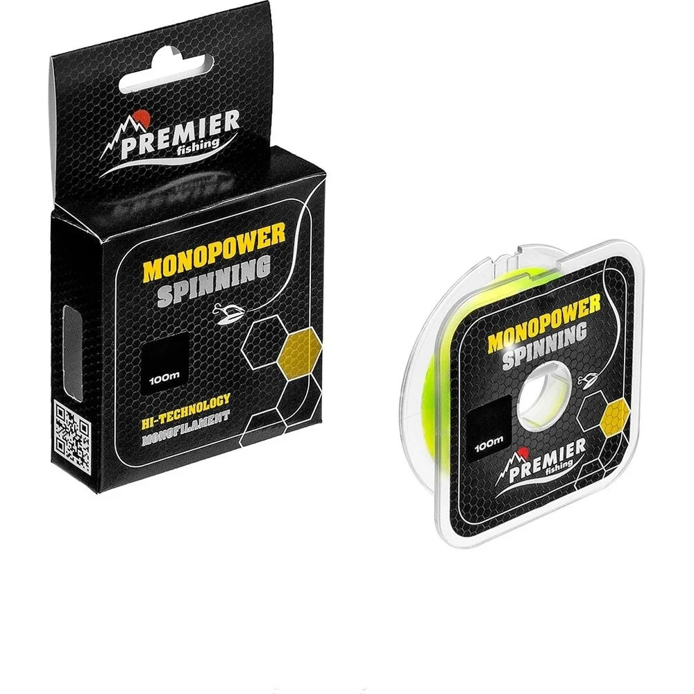 Леска Premier fishing monopower spinning (pr-ms-y-020-100) 281048