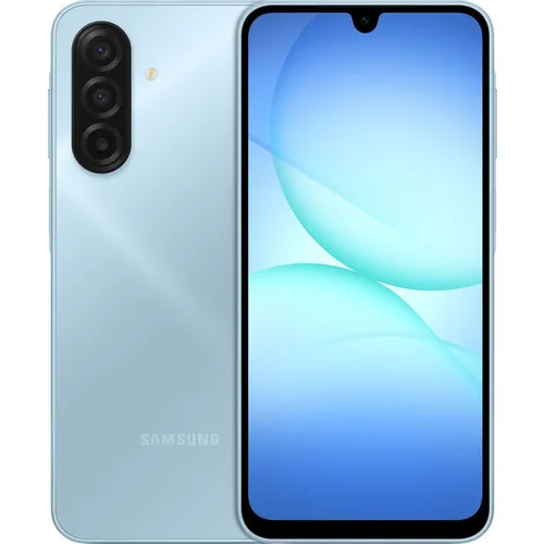 6.7" Смартфон Samsung Galaxy A17 8/256Gb, SM-A175F, NFC, AMOLED, 90Гц, 5000мAч, голубой