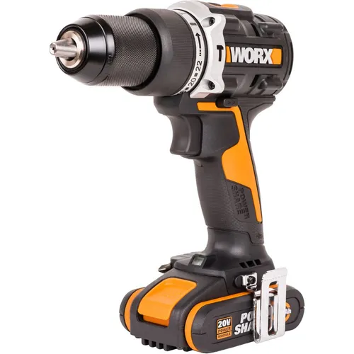 Ударная дрель-шуруповерт WORX WX352, 2Ач, с двумя аккумуляторами