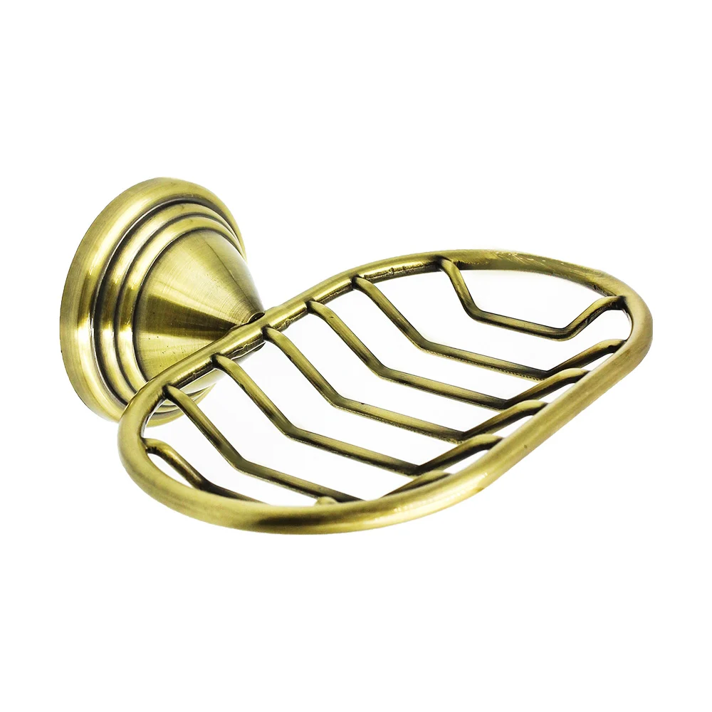 Мыльница Bath Plus BRONX gold BXG-65709