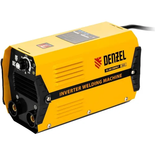 Сварочный аппарат DENZEL DS-200 Compact, инвертор [94373]