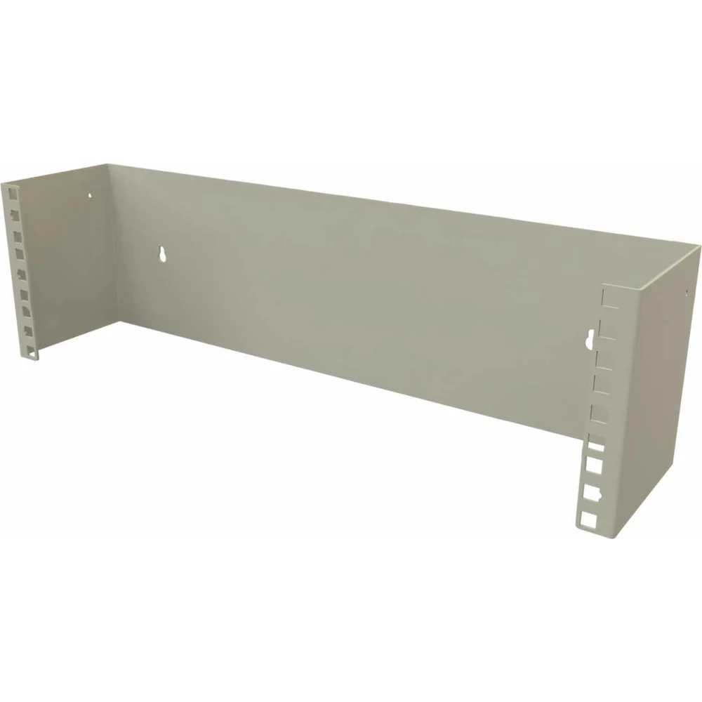Настенный кронштейн для 19" оборудования Hyperline BW19-3U-110F-RAL7035 454253