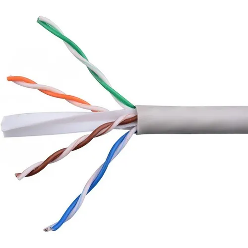 Кабель CABLEXPERT UPC-6055-4-CU UTP, кат.6Е, 305м, 4 пары, 23AWG, 0.55мм, медь, многожильный, серый