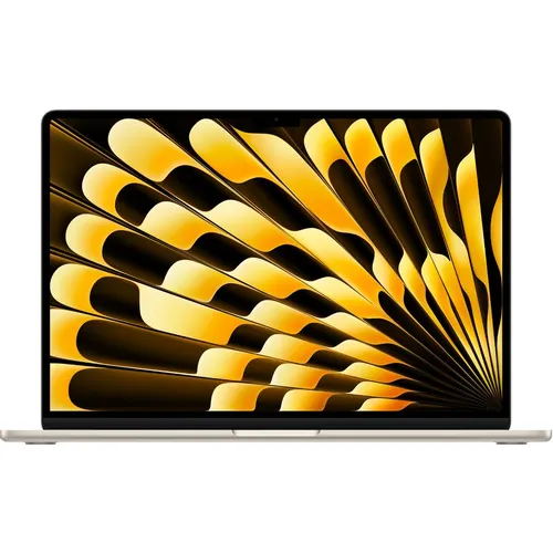 Ноутбук Apple MacBook Air A3241, 15.3", 2025, Retina, Apple M4 10 core 4ГГц, 10-ядерный, 16ГБ 512ГБ SSD, macOS, сияющая звезда [mw1k3ll/a]