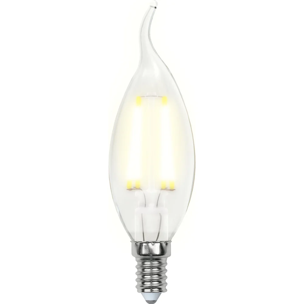 Светодиодная лампа Uniel LED-CW35-6W/WW/E14/FR PLS02WH UL-00000306