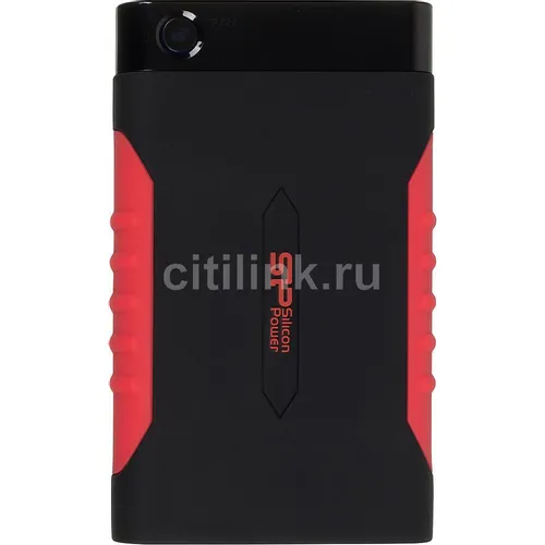 1ТБ Внешний диск HDD Silicon Power Armor A15, USB 3.0, черный [sp010tbphda15s3l]