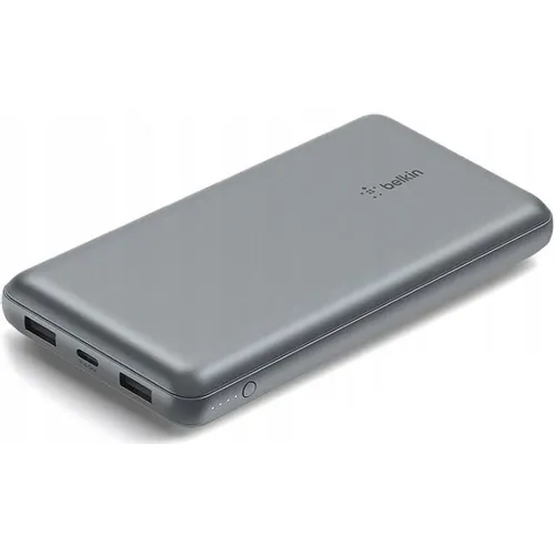 Внешний аккумулятор (Power Bank) Belkin BPB012btGY, 20000мAч, серый