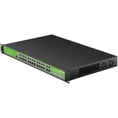 Коммутатор Digma DSW724G-4C-R, управляемый