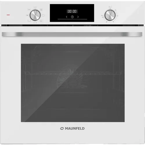 Духовой шкаф электрический MAUNFELD FEOH7872W, 78л, дверца с 3 стеклами, белый
