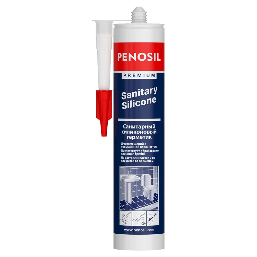 Санитарный силиконовый герметик Penosil Premium 218928