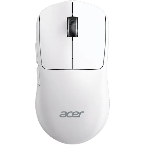 Мышь беспроводная Acer OMR401, игровая, Bluetooth/Радио, оптическая, USB, 12000dpi, белый [zl.mcecc.05d]