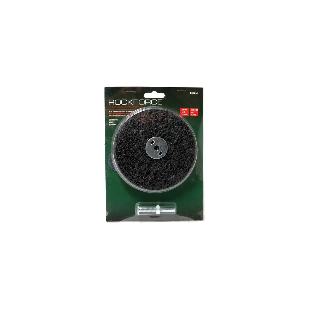 Обдирочный абразивный диск для дрели Rockforce RF-BD125R(29645)