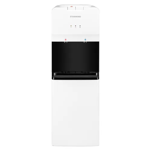 Кулер StarWind SW-1005EW, напольный, электронный, кнопка, белый/черный