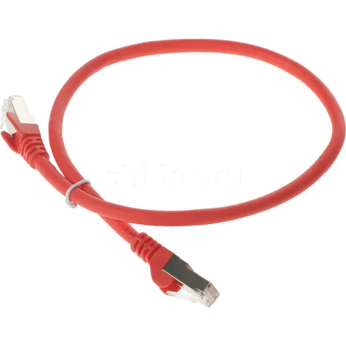 Патч-корд LanMaster вилка RJ-45, вилка RJ-45, кат.6, LSZH, 0.5м, оранжевый [lan-pc45/s6-0.5-or]