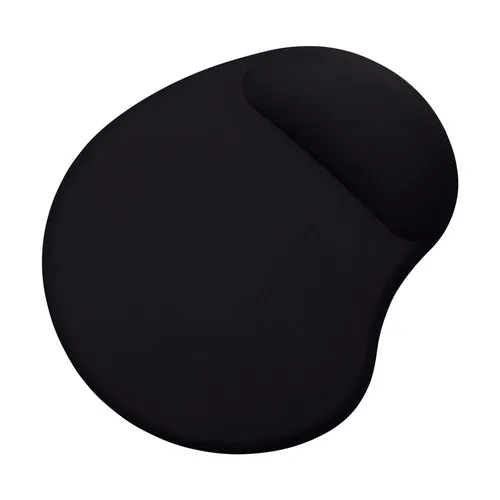 Коврик для мыши Buro BU-GEL (S) черный, нейлон, 225х190х2мм [bu-gel/black]