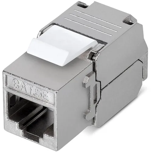 Модуль Rexant (02-0071) Keystone RJ45 1 кат.5E FTP серый