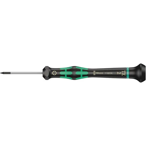 Отвертка WERA 2067 Torx, TX2 длина стержня 40мм [we-118036]