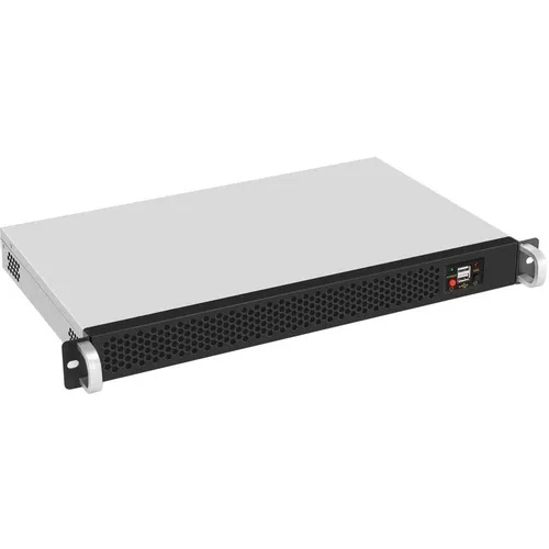 Корпус для сервера монтируемый в стойку EXEGATE Pro 1U255-01, 1U, черный/серебристый [ex296161rus]