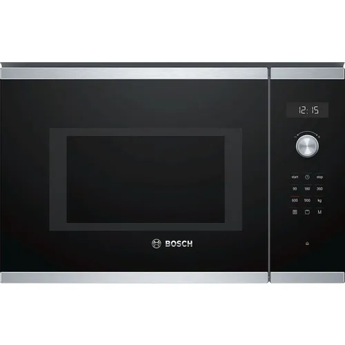 Встраиваемая микроволновая печь Bosch Serie 6 BEL554MS0, 25л, 900Вт, черный