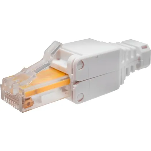 Коннектор SUPRLAN 10-0218-1 UTP кат.5E RJ45 серый