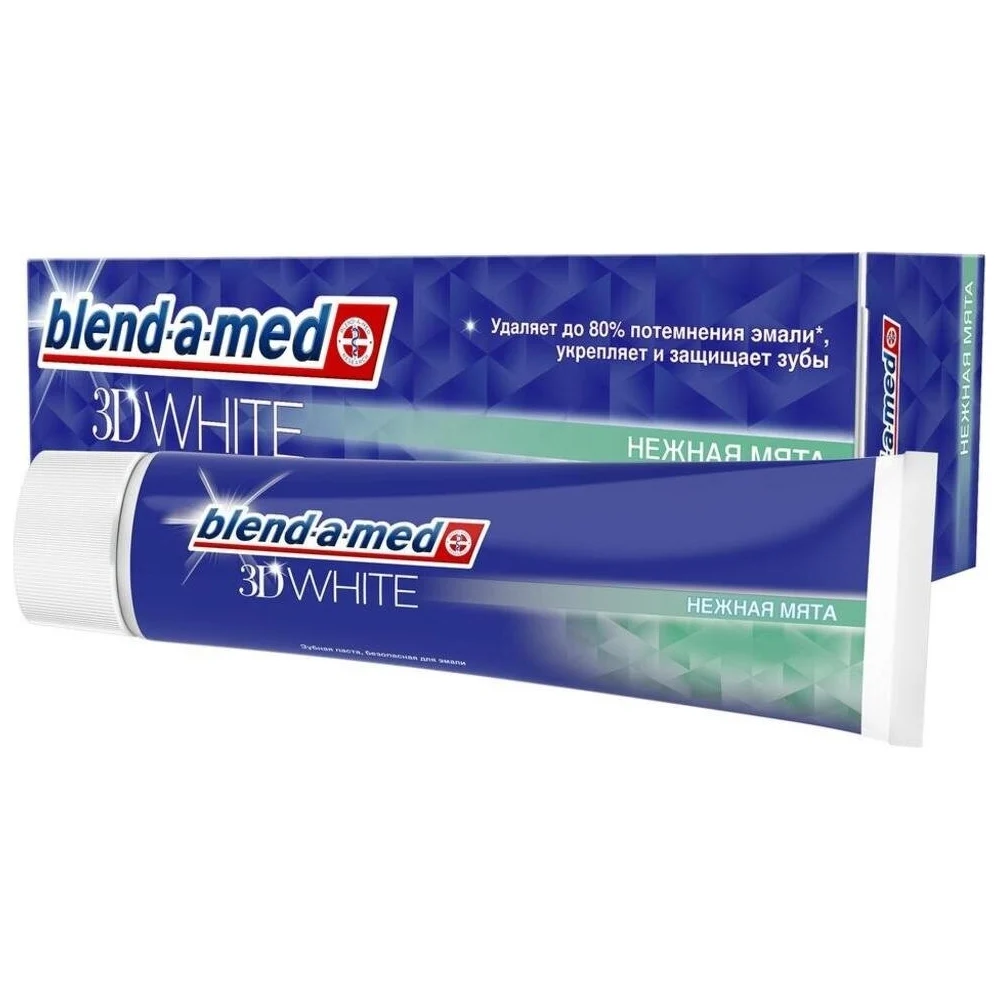 Зубная паста BLEND_A_MED 3D White Нежная мята 1020851