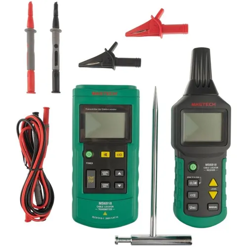 Детектор проводки MASTECH MS-6818, глубина до: 200см, 125КГц, с автокалибровкой [13-1211]