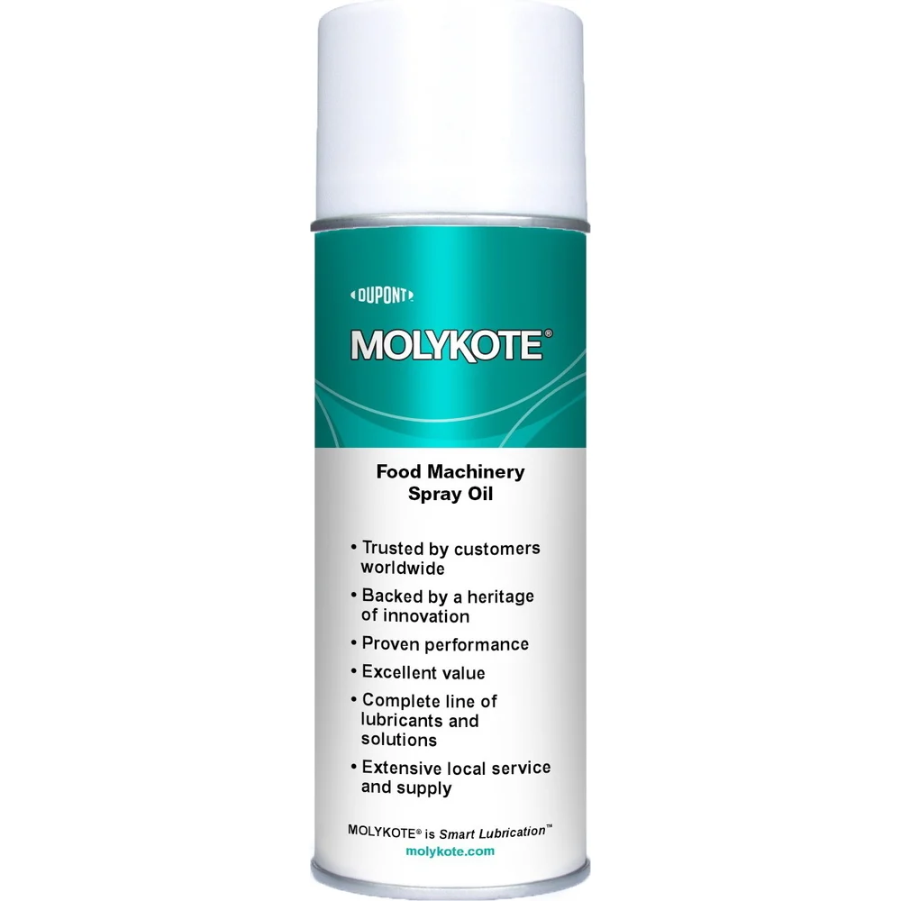 Универсальное масло Molykote Food Machinery Spray Oil 4113249