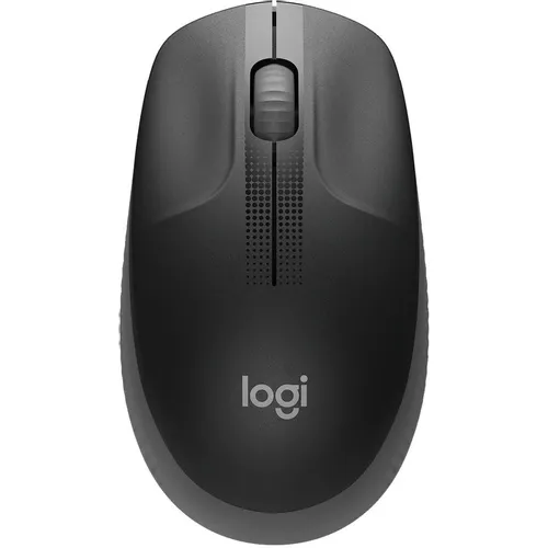 Мышь беспроводная Logitech M190, радио, оптическая, USB, 1000dpi, черный и темно-серый [910-005905/910-005902]