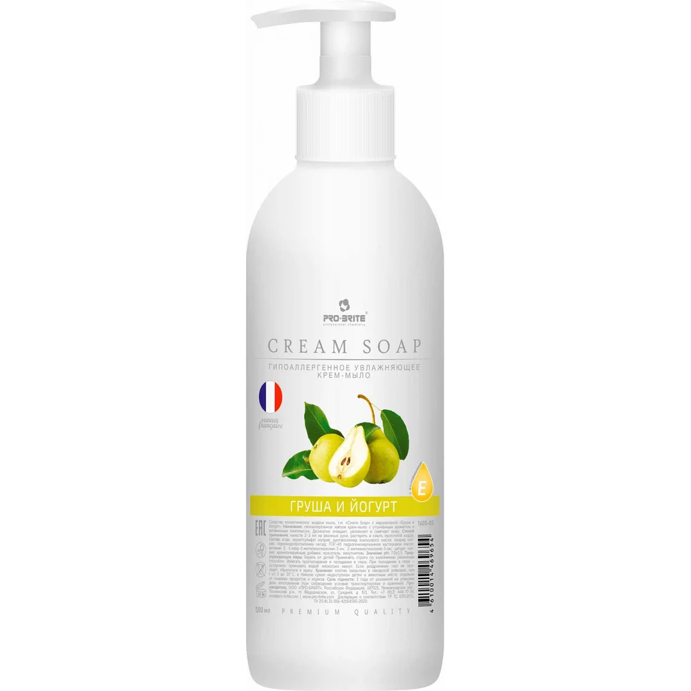 Жидкое крем-мыло PRO-BRITE Cream Soap 1605-05