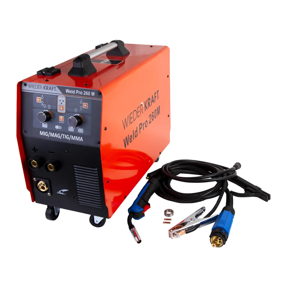 Инверторный сварочный аппарат WIEDERKRAFT Weld Pro 260M
