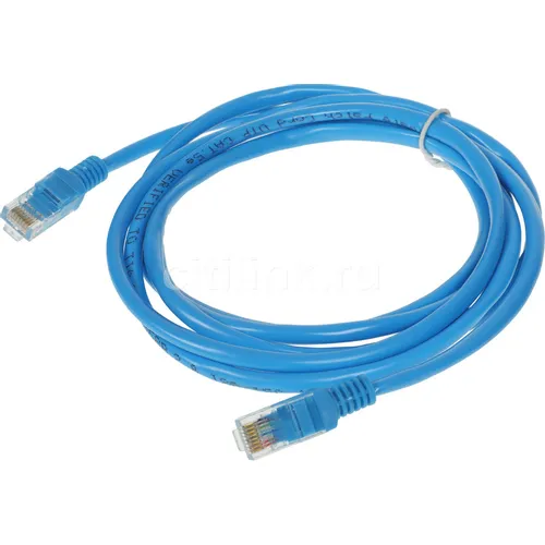 Патч-корд PREMIER PP12-5M/V литой (molded), UTP, кат.5E, 5м, 4 пары, 26AWG, алюминий омедненный, многожильный, фиолетовый