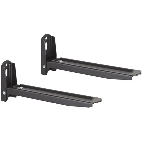 Кронштейн Kromax Micro-6b, для СВЧ, настенный, макс. 35кг, черный