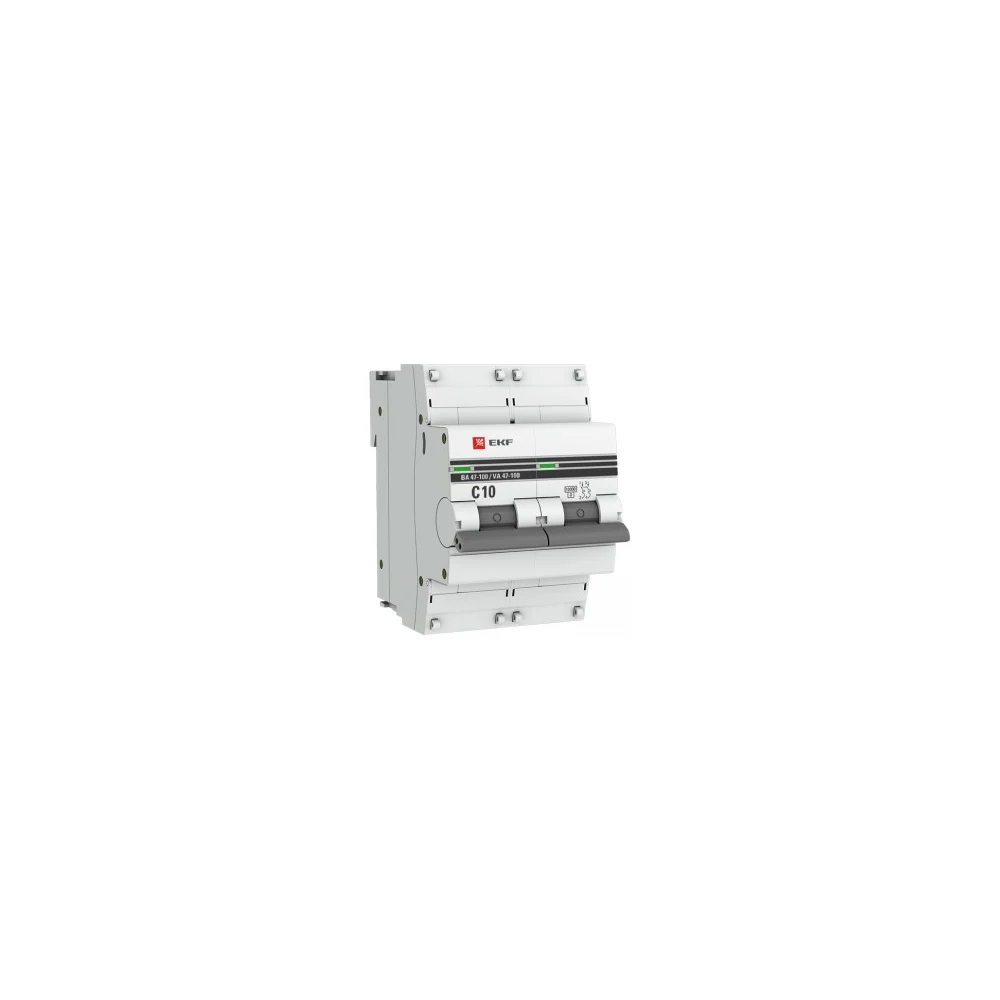 Автоматический выключатель EKF ВА 47-100 PROxima mcb47100-2-10C-pro