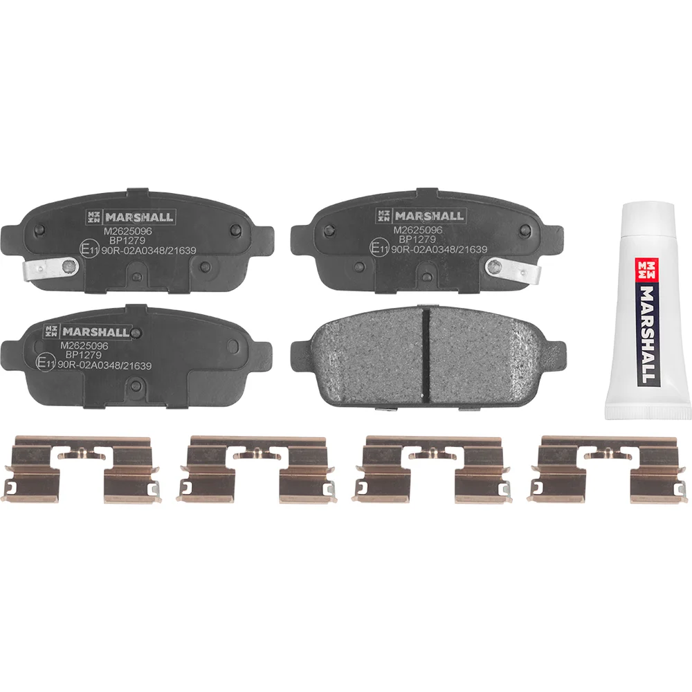 Дисковые задние тормозные колодки Chevrolet Cruze I 09-, Opel Astra J 09-, Zafira C 11- MARSHALL M2625096