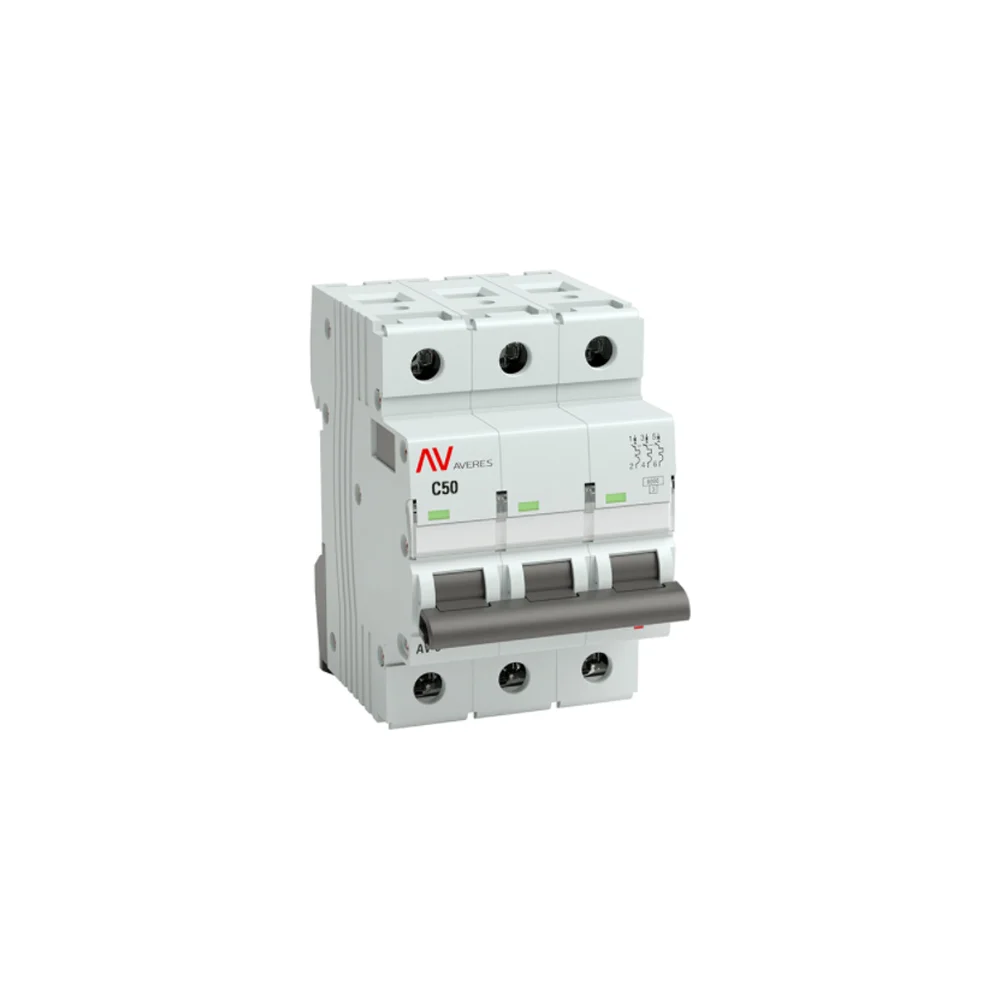 Выключатель автоматический EKF AVERES AV-10 mcb10-3-50C-av