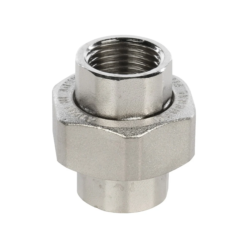 Никелированное разъемное соединение-американка STOUT RG008Q0SGHL598