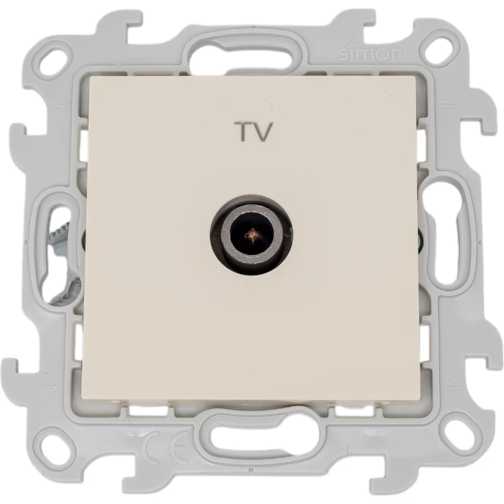 Одиночная розетка TV Simon 2450477-031