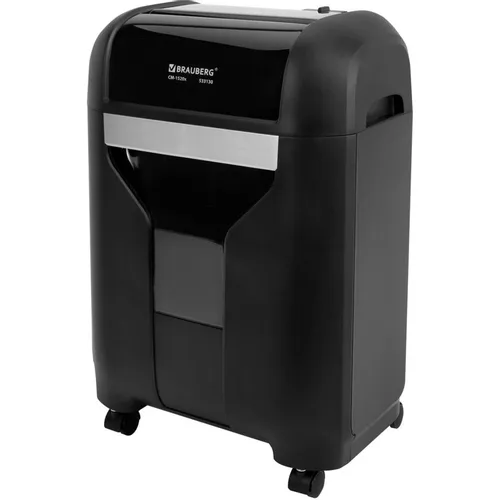 Уничтожитель бумаг BRAUBERG Professional CM-1520x, P-4, 4х28 мм, 15 лист. одновременно, 20л