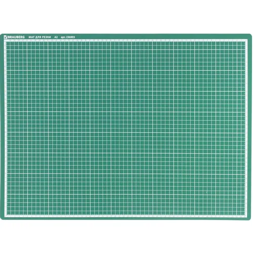 Настольное покрытие BRAUBERG 236903, пвх, 60x45 см, зеленый