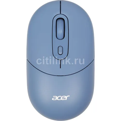 Мышь беспроводная Acer OMR301, Bluetooth/Радио, оптическая, USB, 1600dpi, синий [zl.mcecc.01s]