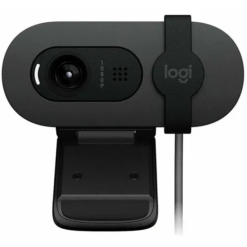 Web-камера Logitech HD Webcam Brio 105, графитовый [960-001590]