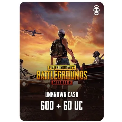 Пополнение игровой валюты PUBG MOBILE 600 + 60 UC, регион: Россия, Весь мир